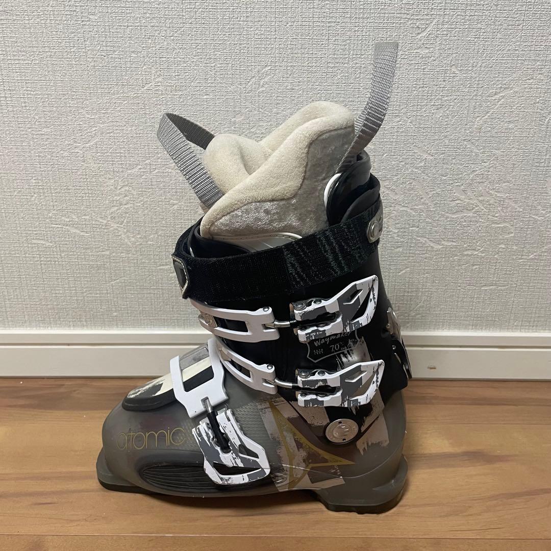 elan152cm ATOMIC24/24.5cm ストック付きスキーセット‼︎
