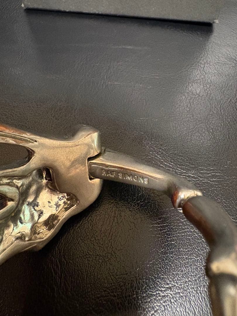 RAF SIMONS 骨デザイン ブレスレット