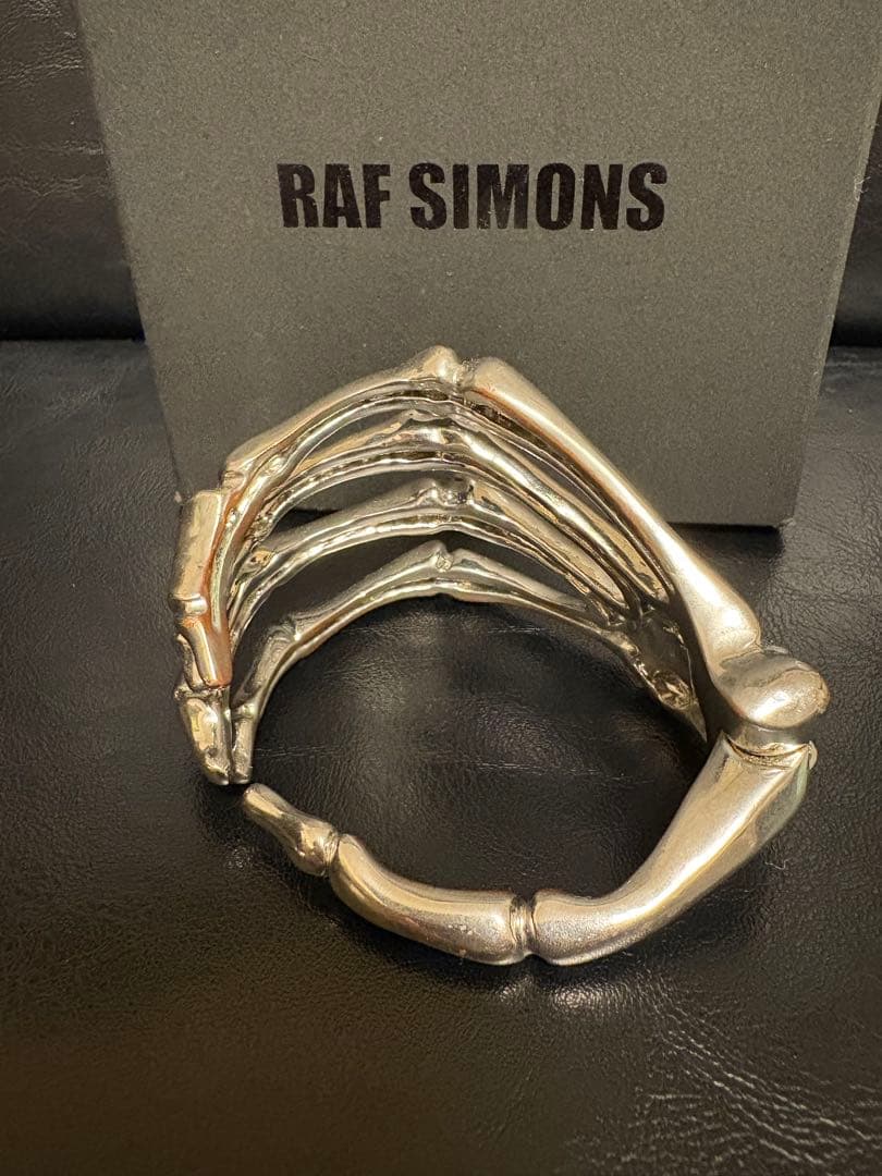 RAF SIMONS 骨デザイン ブレスレット