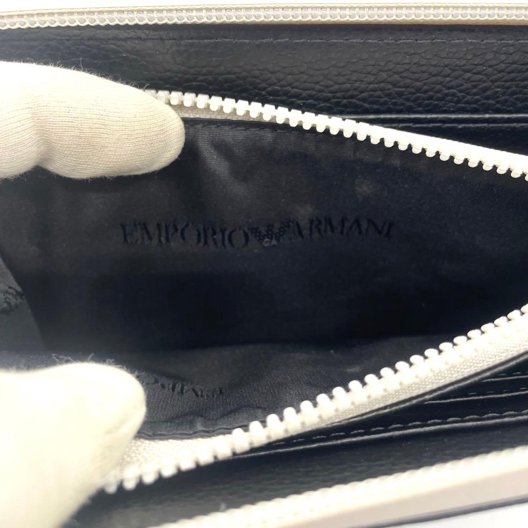 EMPORIO ARMANI アルマーニ 長財布 ブラック