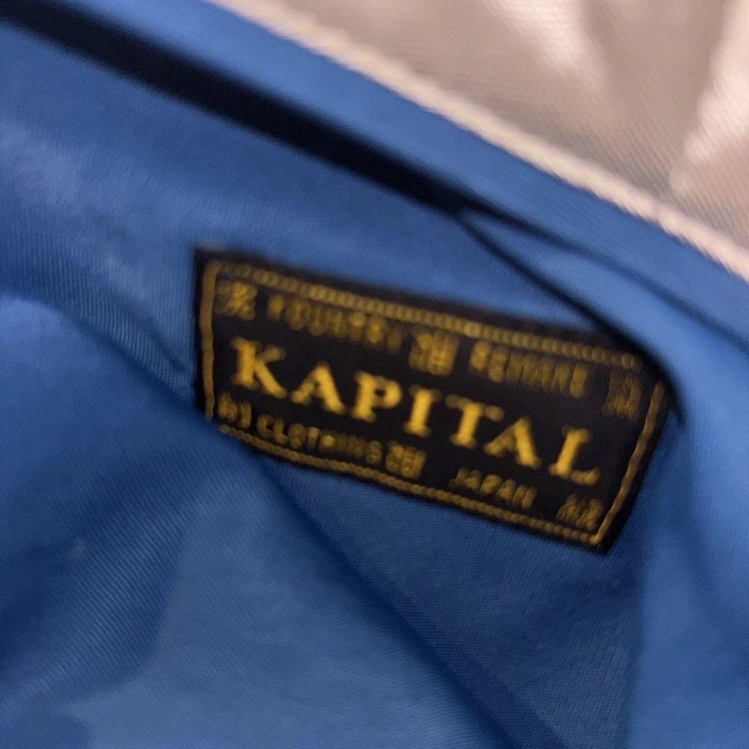 キャピタル　kapital サテンスカジャン虎刺繍
