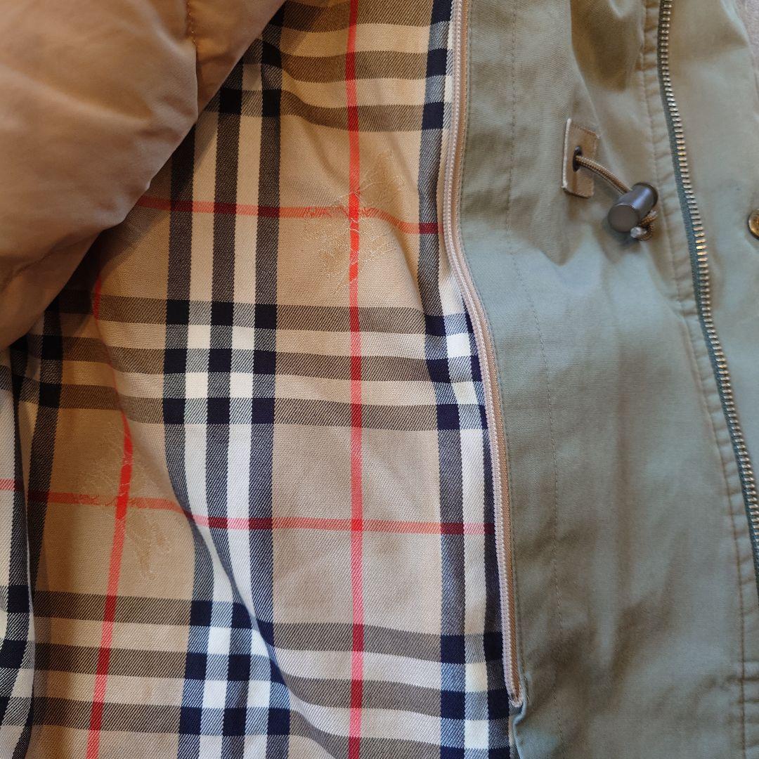 BURBERRY バーバリー ミリタリーコート ダウンコート ノバチェック