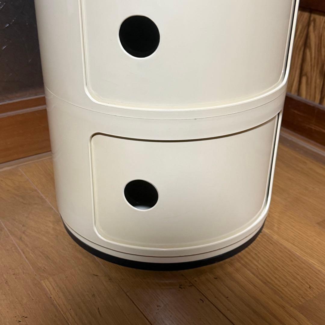 【美品】kartell COMPONIBILI コンポニビリ　三段