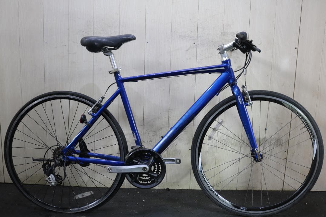 PRECISION SPORT アルミ 21速 510mm クロスバイクBLUE
