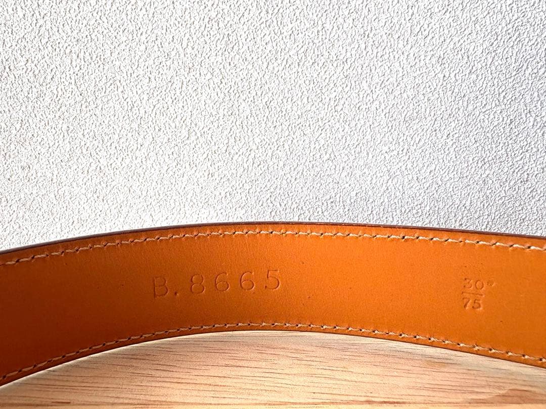 Whitehouse Cox レザーベルト ブラウン