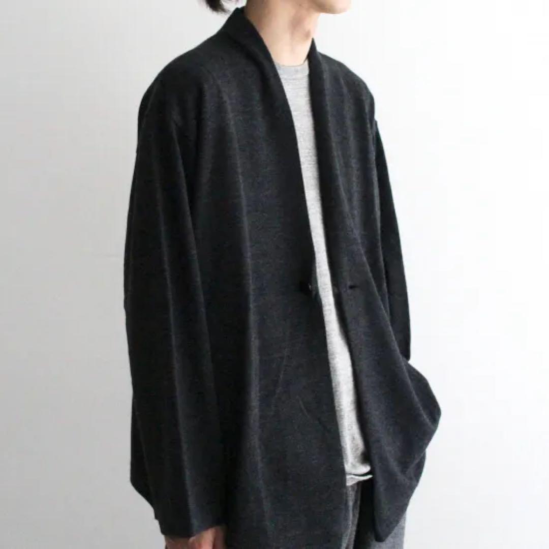 MITTAN　Super120's ウール裏毛カーディガン ジャケット