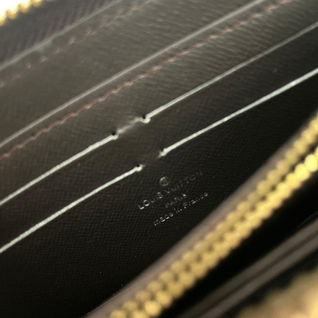 ナミ　ルイヴィトン ダミエ ジッピーウォレット 長財布 正規品