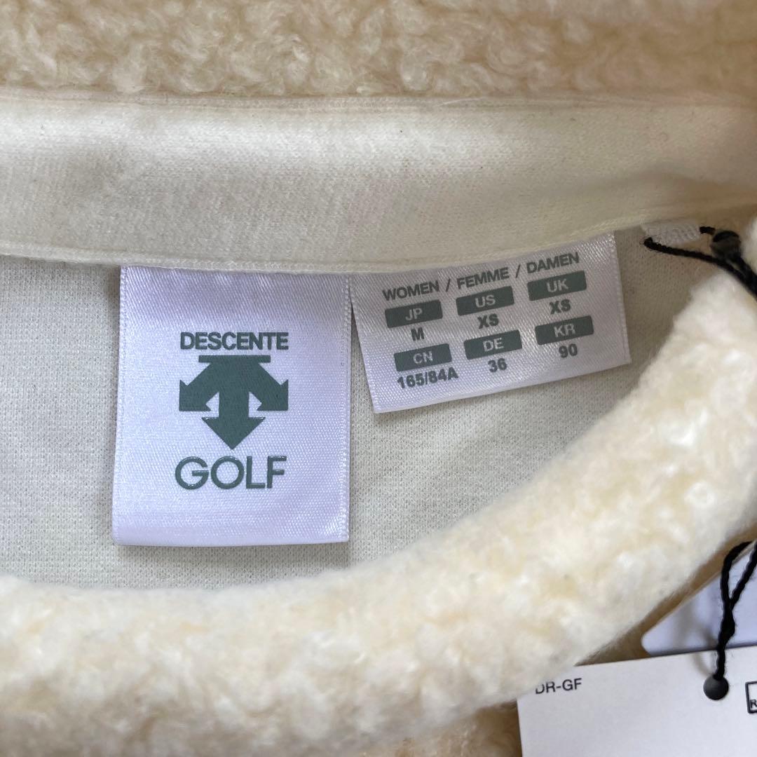 【未使用】デサント DESCENTE スワロスキー 長袖ウェア Mレディース白