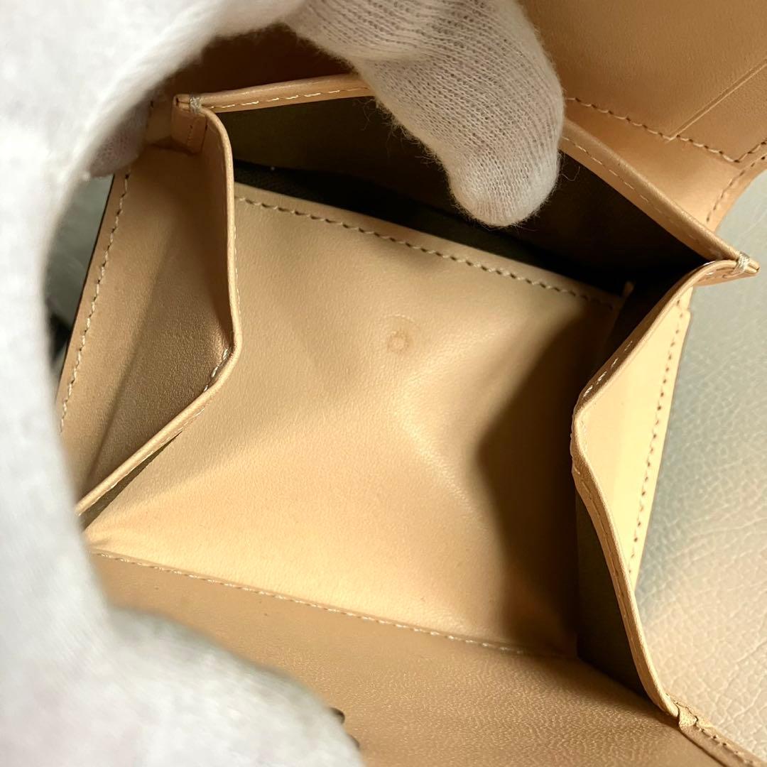 未使用級 エムピウ m＋ ミッレフォッリエ CORDOVAN27 財布 黒