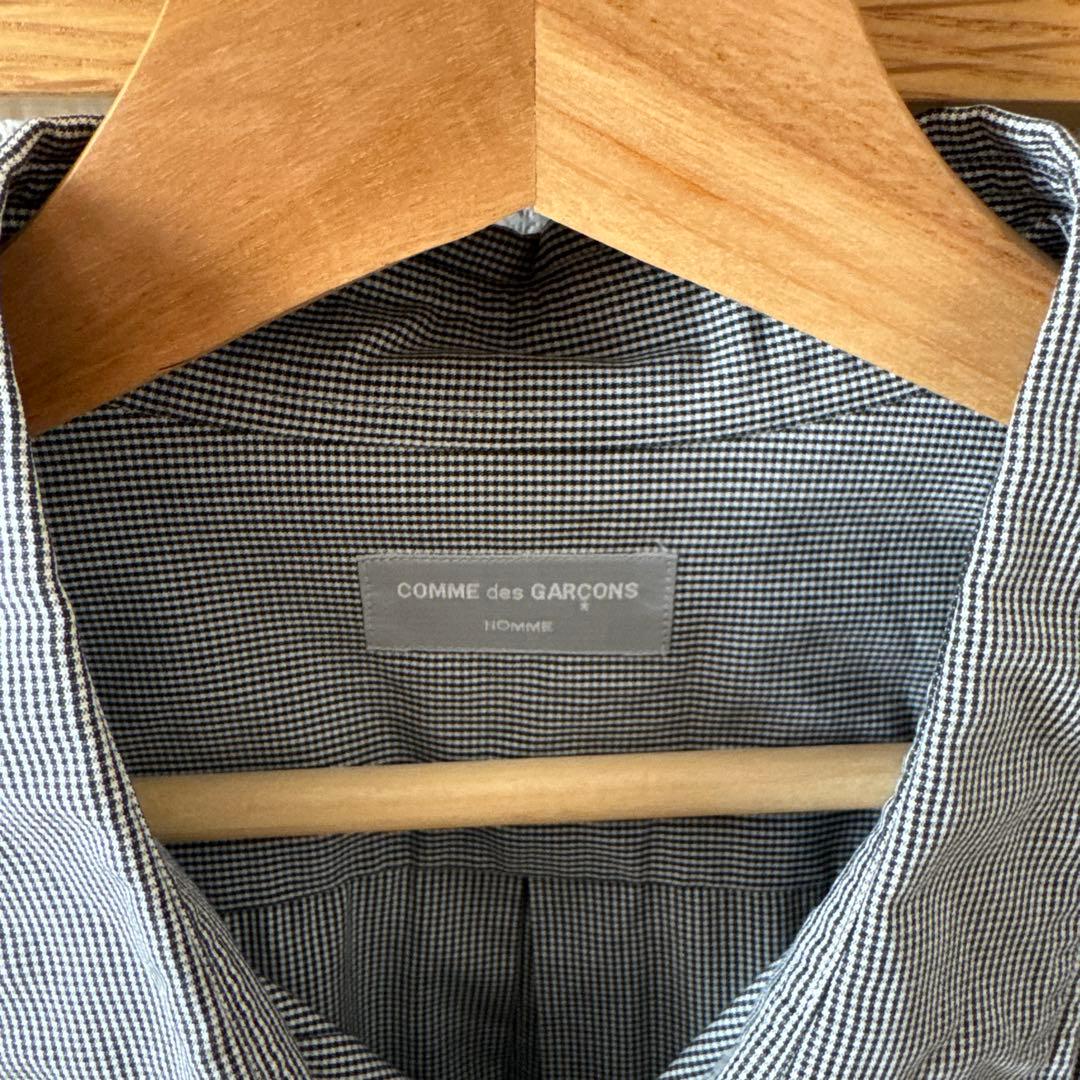 ギャルソンオム 90s田中オム ギンガムチェックシャツ