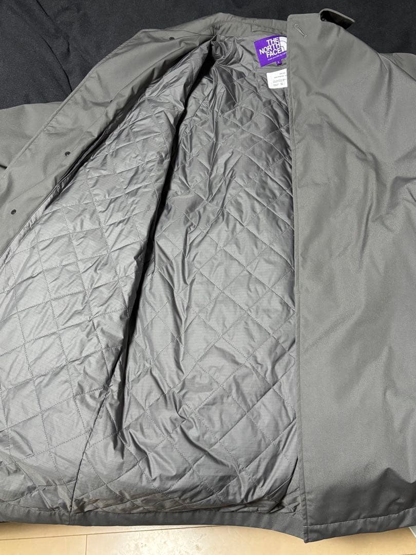 THE NORTH FACE ステンカラーコート グレー