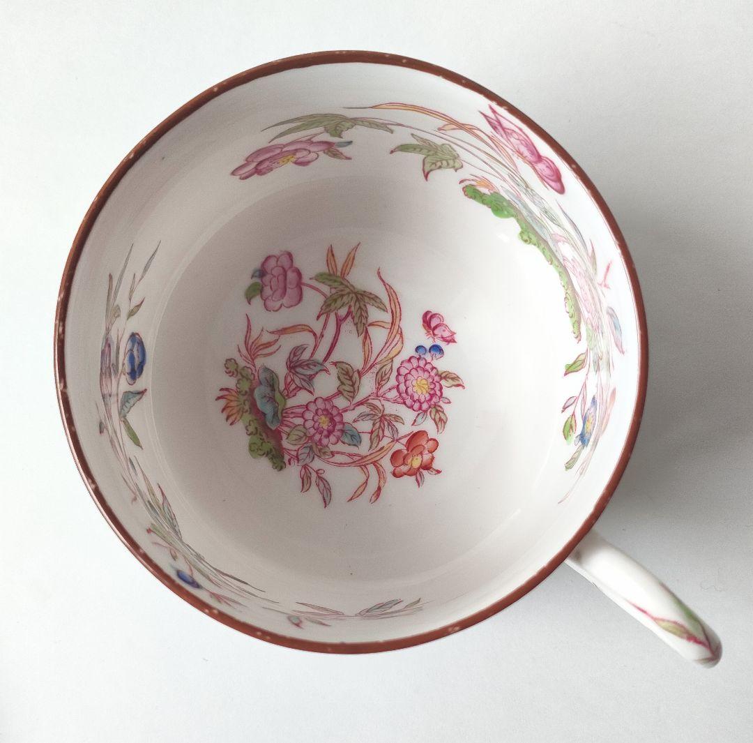 希少　美品　サルグミンヌ　ミントン　ショコラカップ　フランスアンティーク