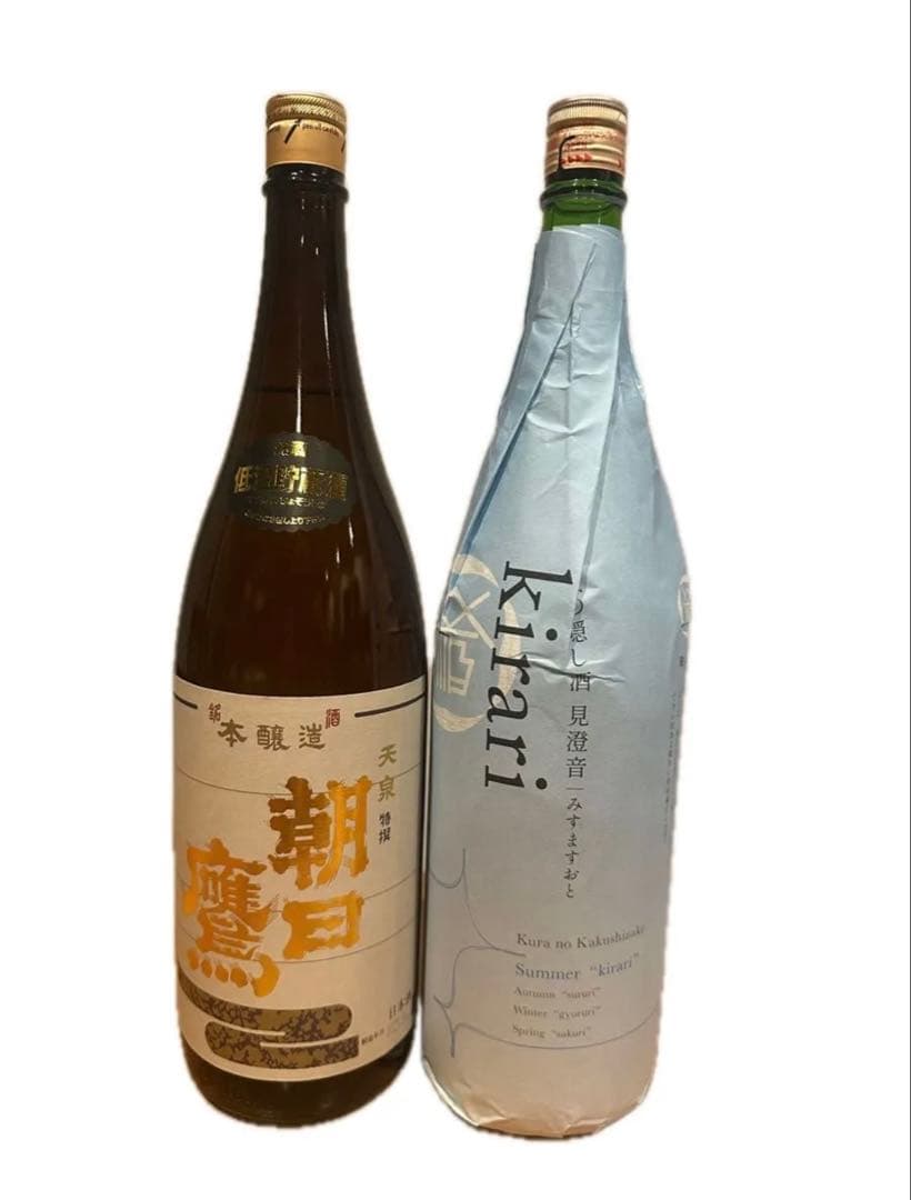 【限定セット売り②】朝日鷹/六歌仙 蔵の隠し酒kirari　1800ml