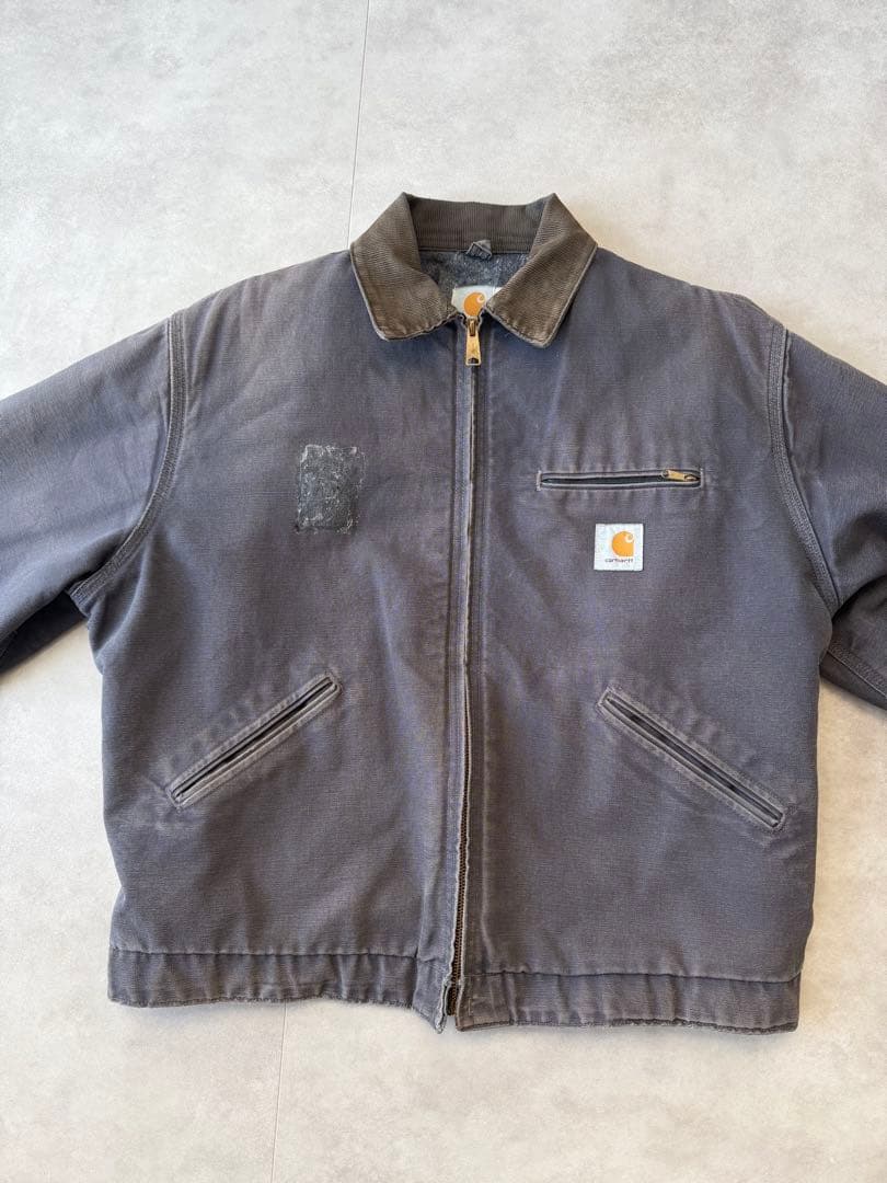 鬼フェード　カーハート　デトロイトジャケット　L Carhartt
