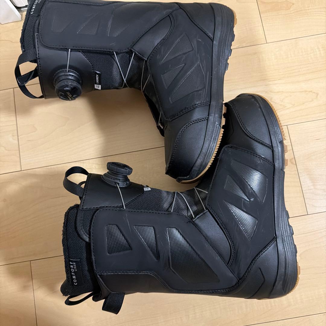 SALOMON LAUNCH ブラックスノーボードブーツ