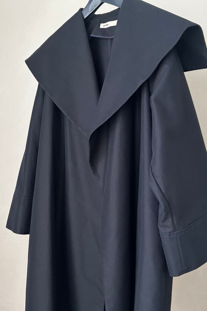 ブラックバイマウジー　BLACK BY MOUSSY 紺　トレンチ コート