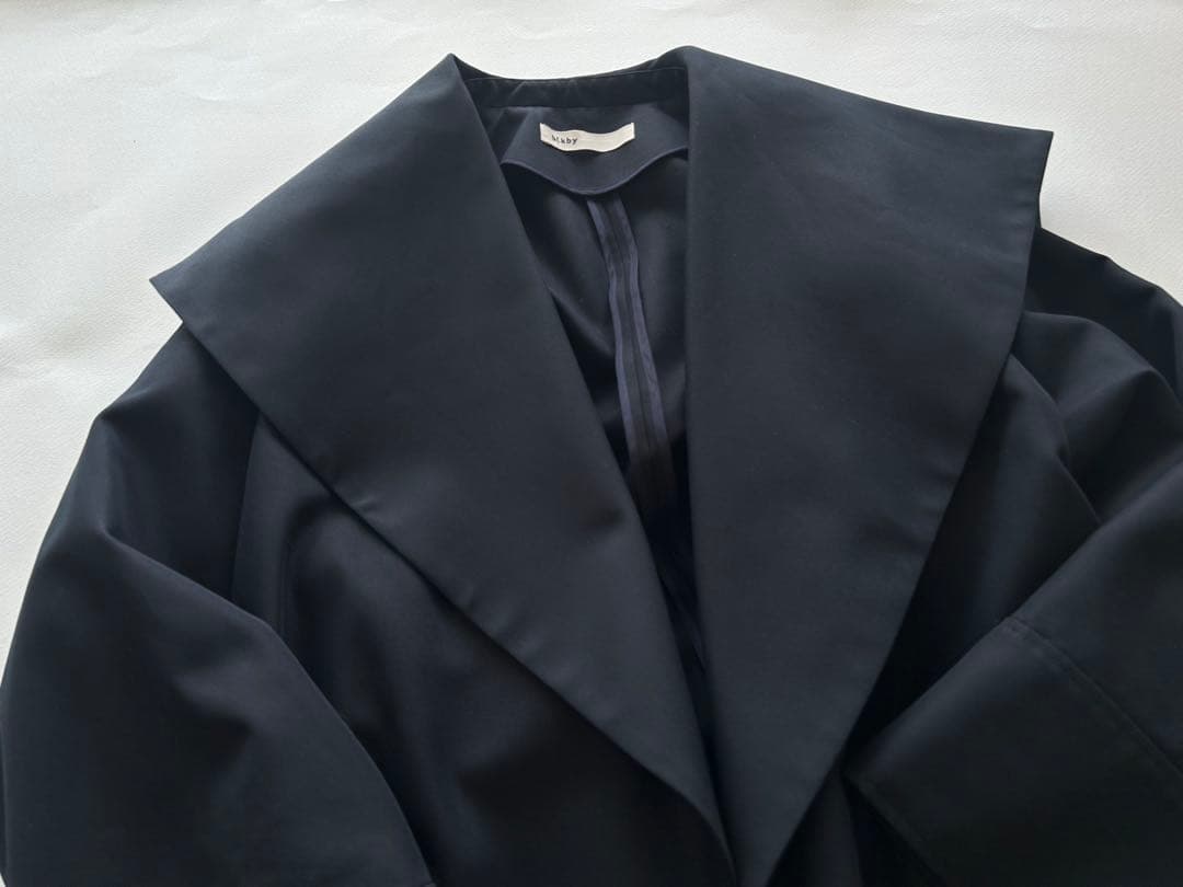 ブラックバイマウジー　BLACK BY MOUSSY 紺　トレンチ コート