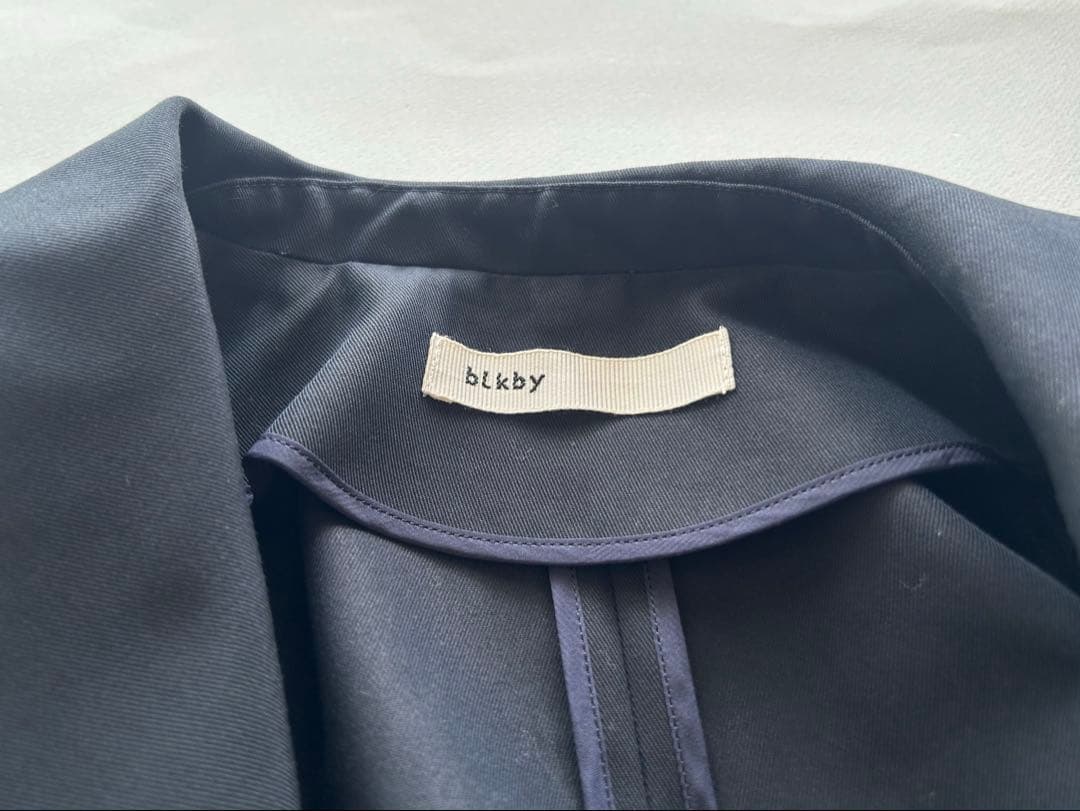 ブラックバイマウジー　BLACK BY MOUSSY 紺　トレンチ コート