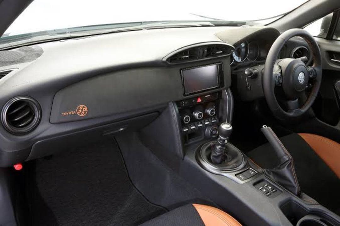 86 BRZ zn6 zc6 純正 オレンジ インテリアパネル センターパネル