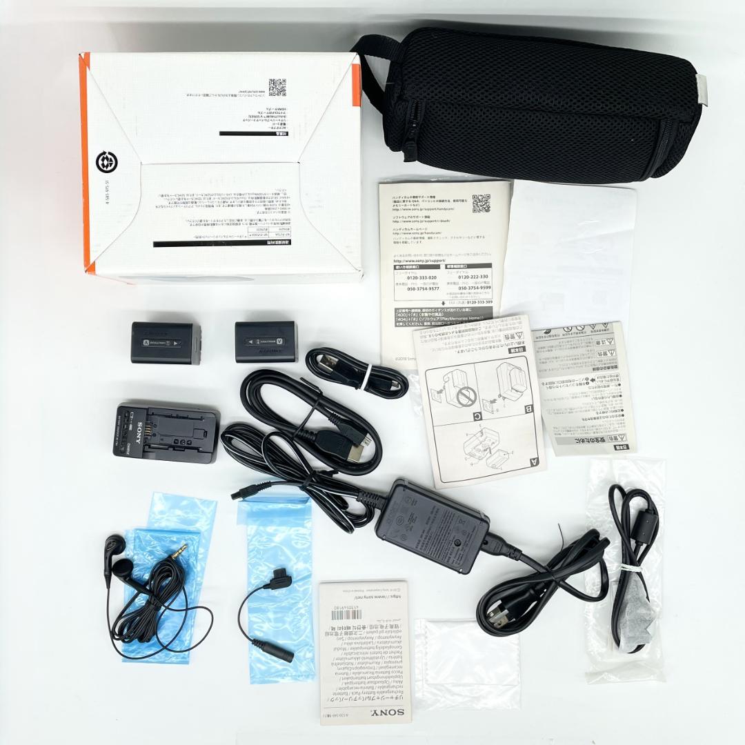 即配【美品】SONY FDR-AX45 ブロンズブラウン 4K ビデオカメラ