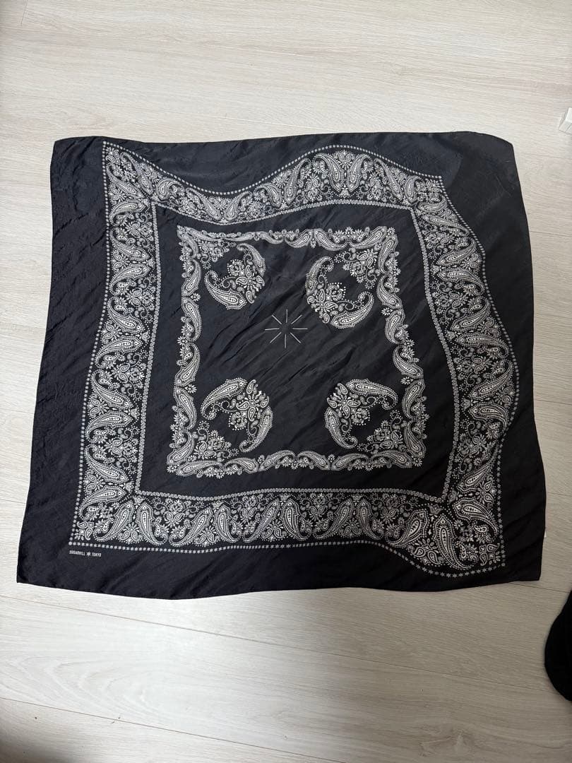 小物 sugarhill 21aw silk bended scarf