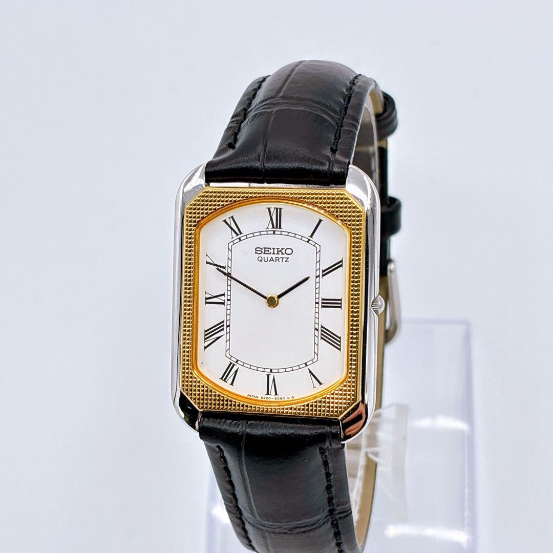 SEIKO 9520-5090 タンク Swiss ACMケース 1983年製