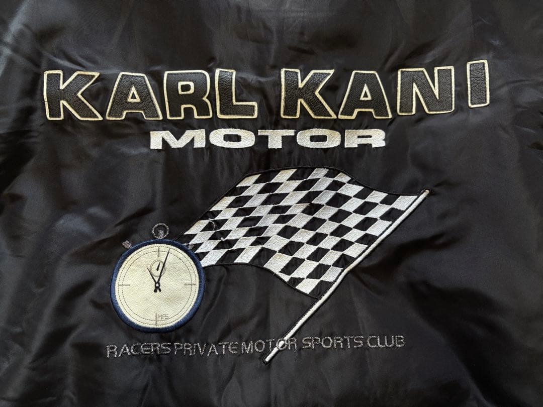 90' KARL KANI Racing Jacket ビンテージ カールカナイ