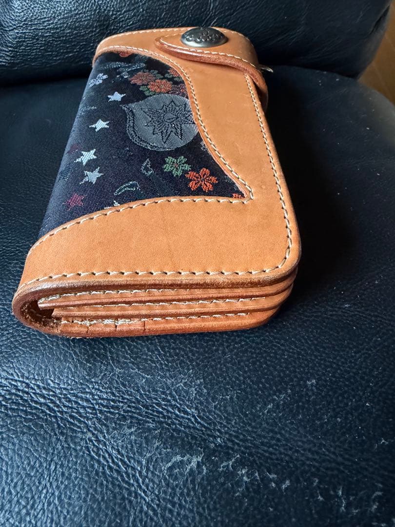 花山　長財布　KAZAN 超美品　ライダース　感謝価格DENGER