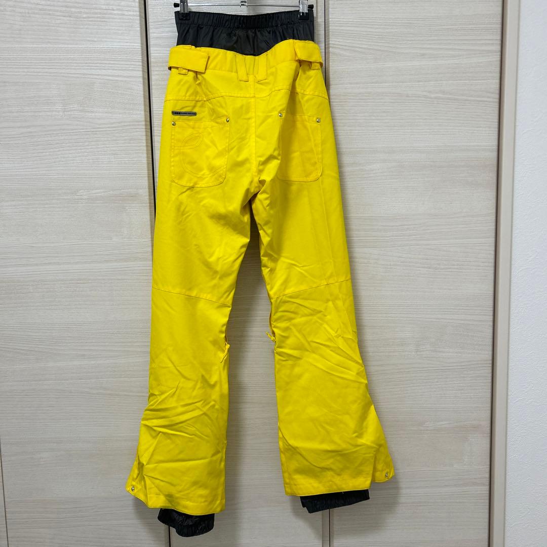 ロキシー　スノボウェア　スノーボードウェア　スキーウェア　M ボタニカル　黄色