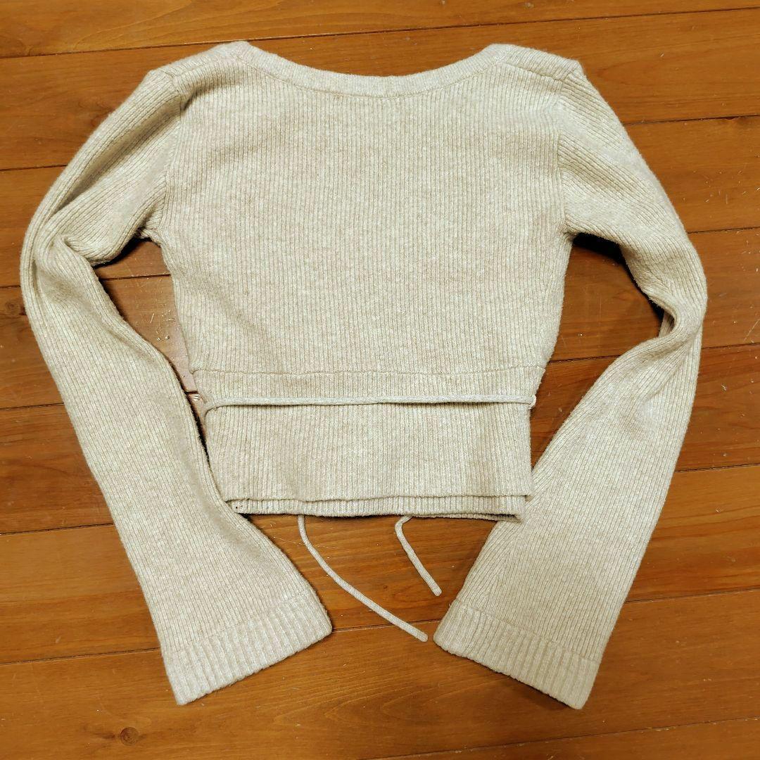 andmary Delta button tops ベージュ