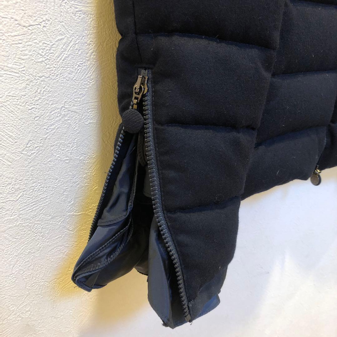 Moncler サカイコラボウールダウンジャケット　濃紺　0