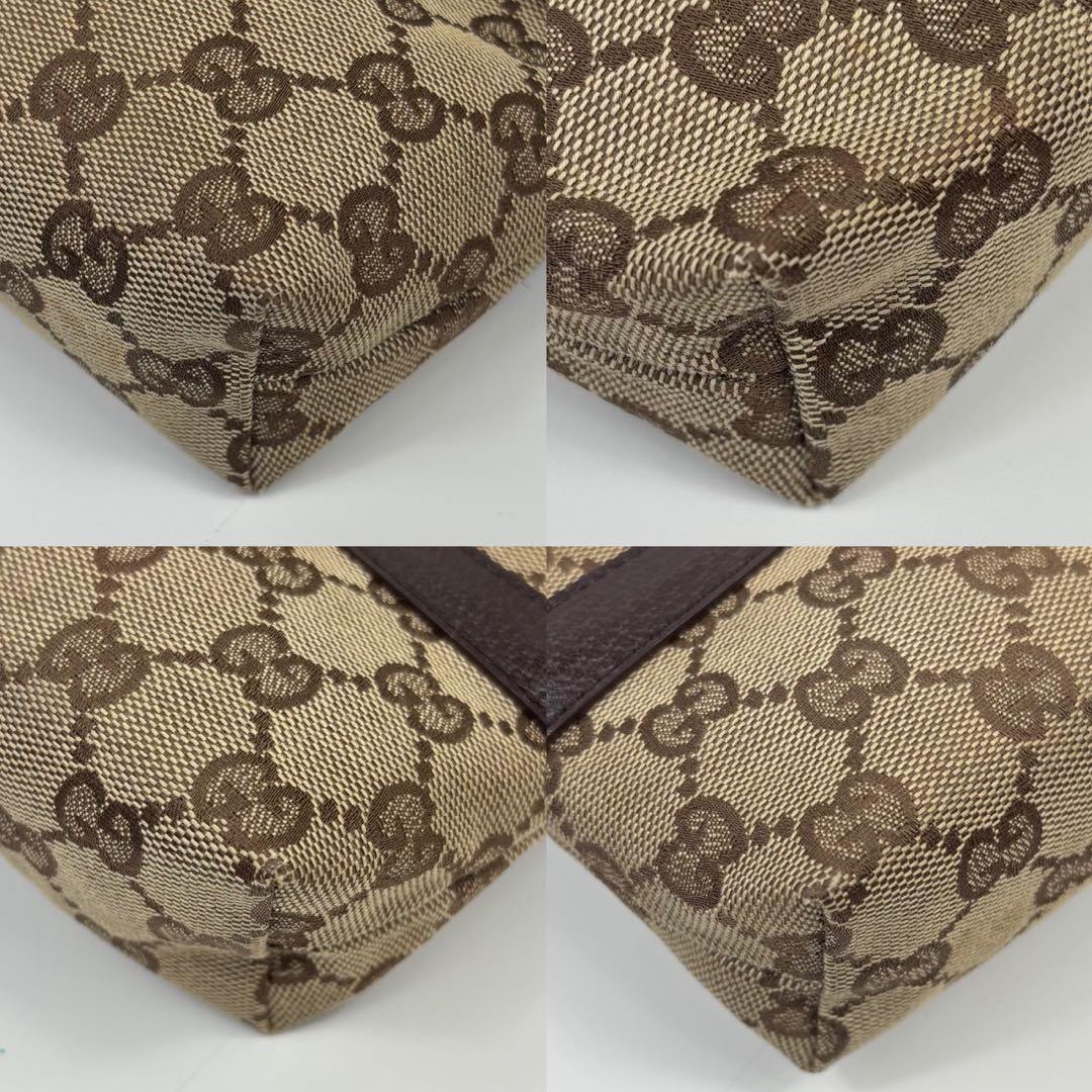 【美品】GUCCI グッチショルダーバッグ ボディバッグ GGキャンバス