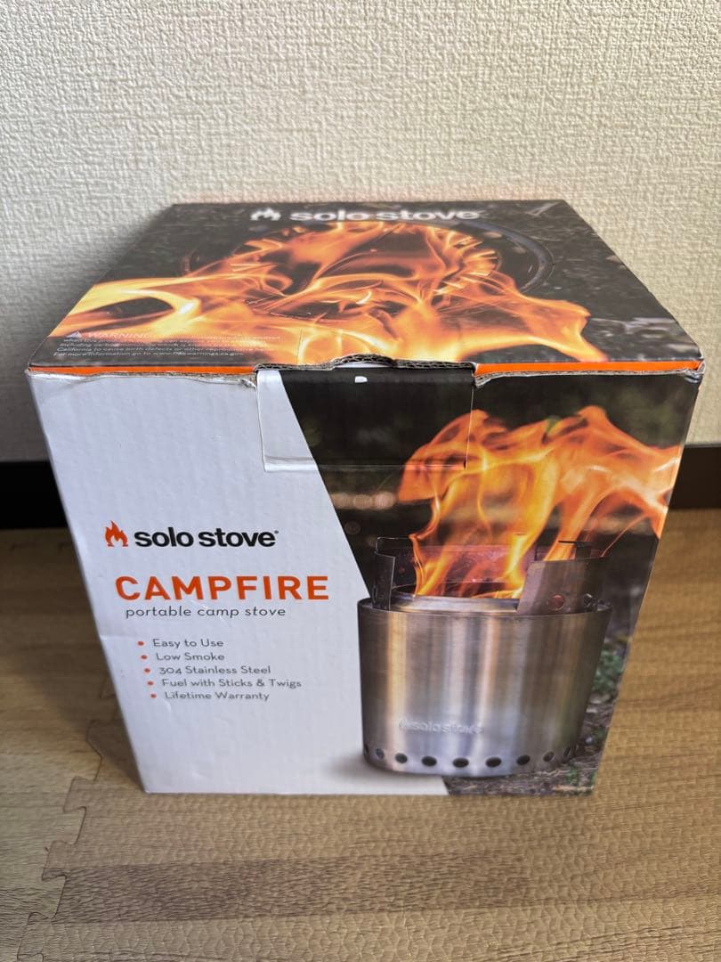 Solo Stove キャンプファイヤー 焚き火台 鉄板&五徳&ハンドル　セット