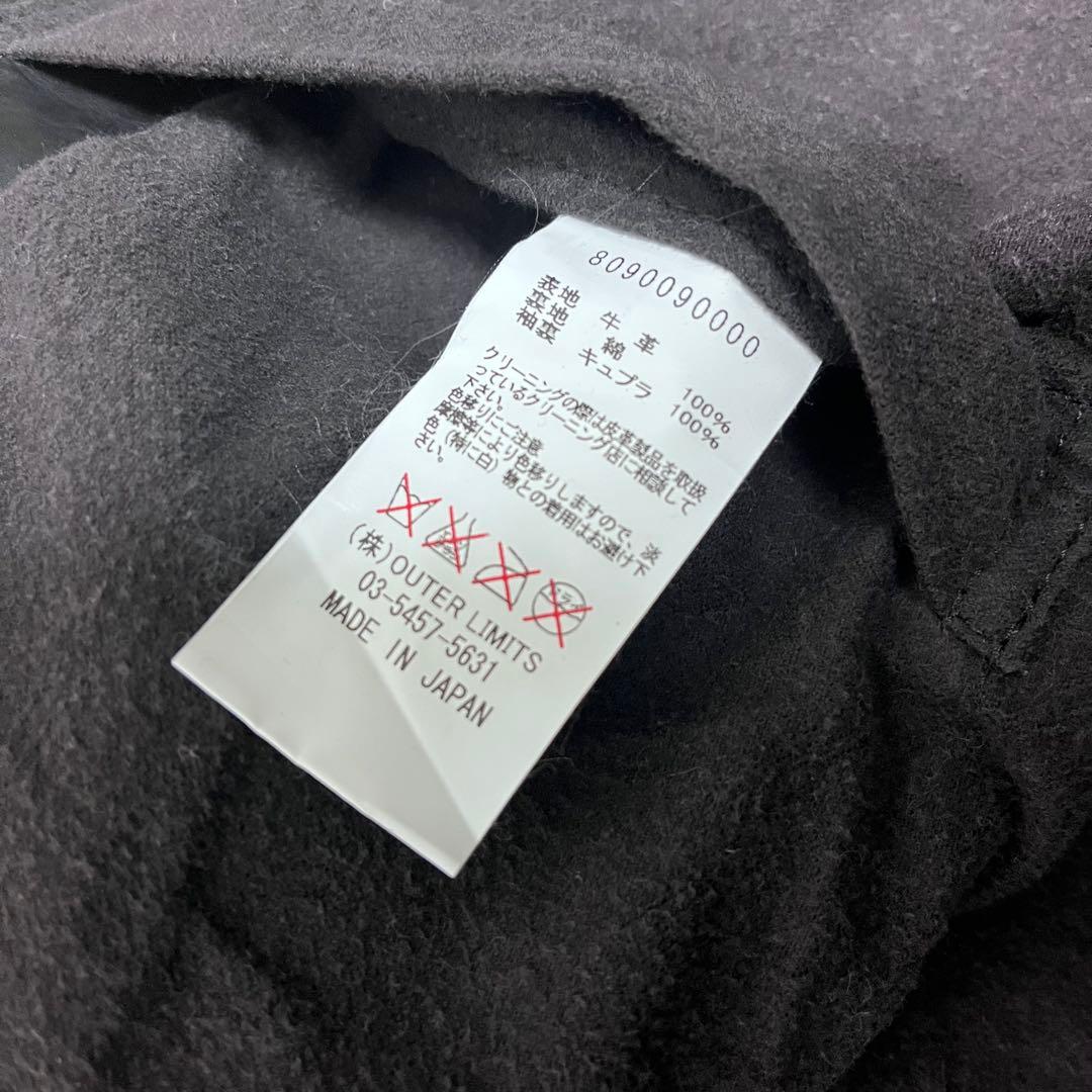 超希少　ナイジェルケーボン　レザージャケット　シングルライダース　50