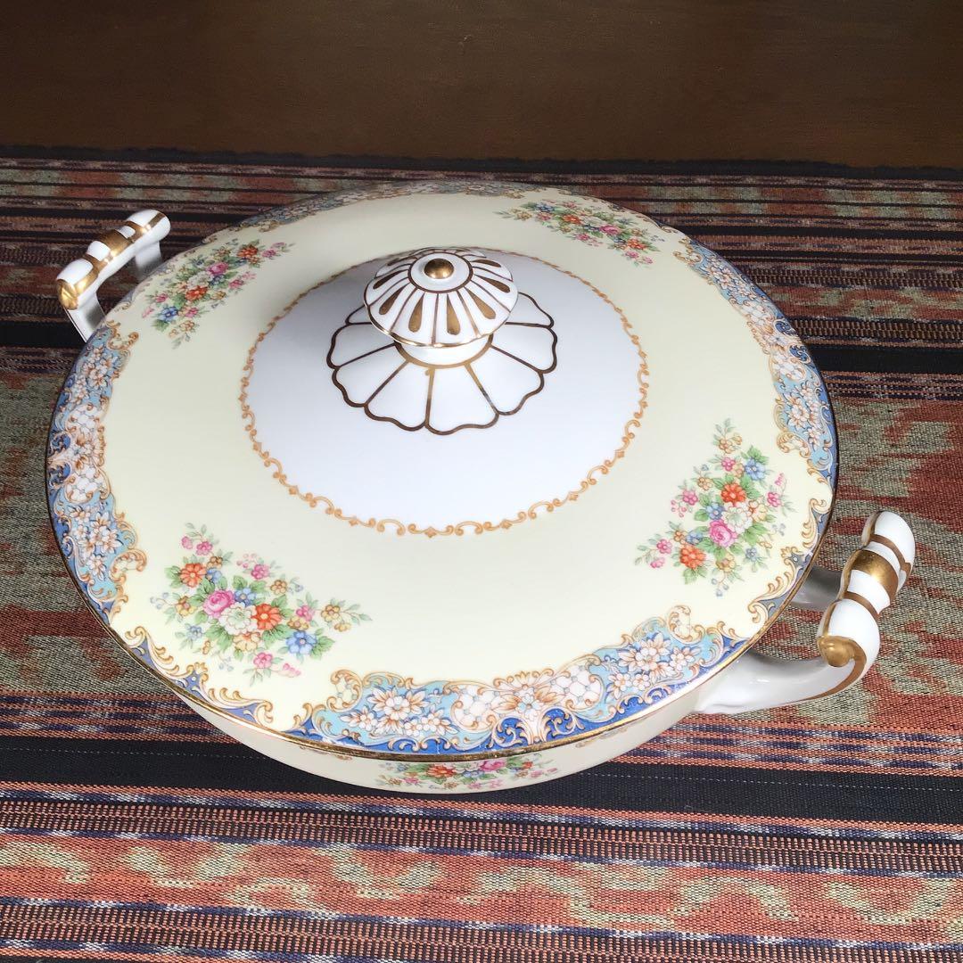 『行事うー特価』　Noritake 『Posy』　1948年　スープチュリン