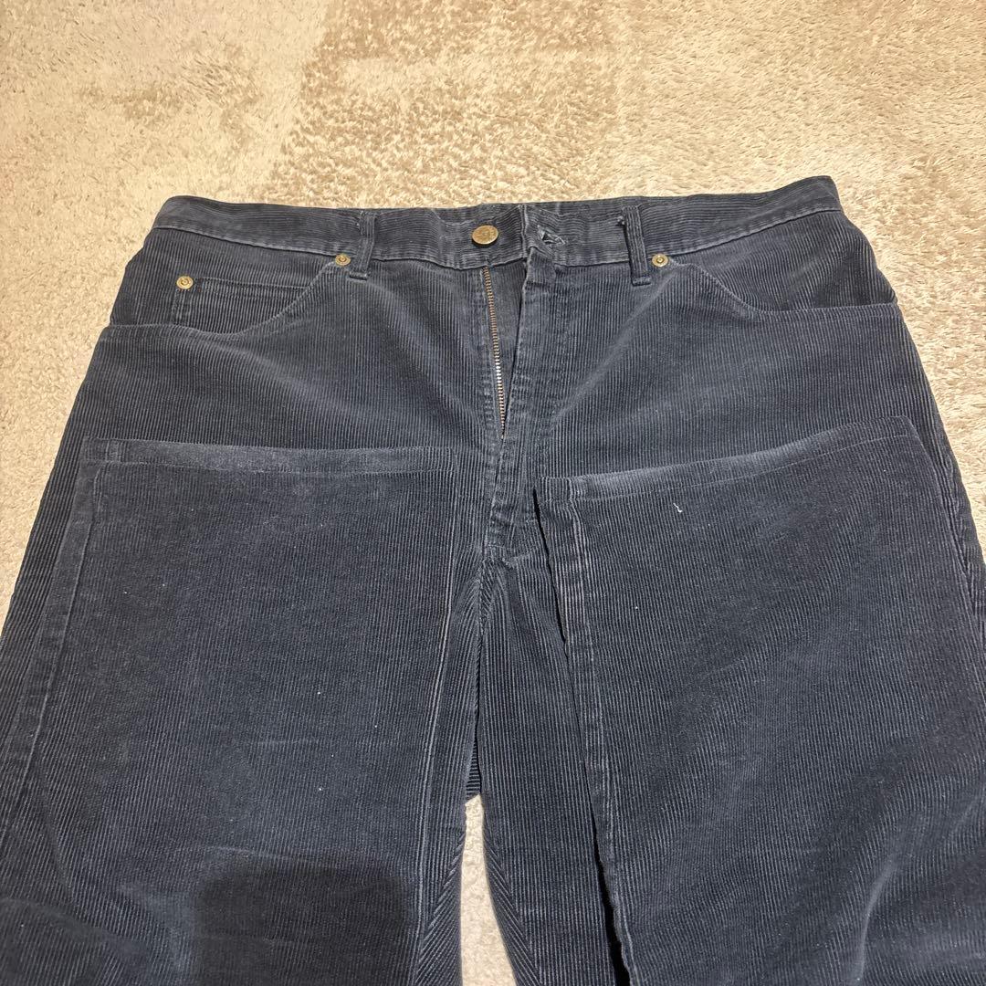 Lee 200 2801 USA製　ブラック　コーデュロイパンツ　W36程度