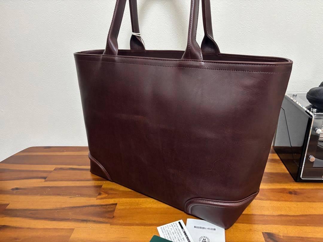 ☆未使用☆FIVE WOODS PLATEAU Lファイブウッズ レザートート