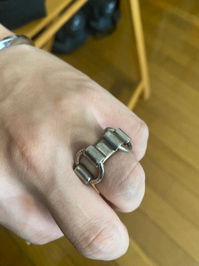 【セール中】Kensscratch tekaseシルバーリング　18号