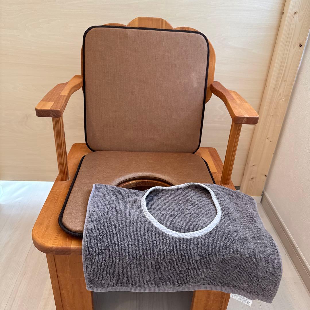 namu　よもぎ蒸し凛✨椅子　マット＆未使用タオルカバー付き