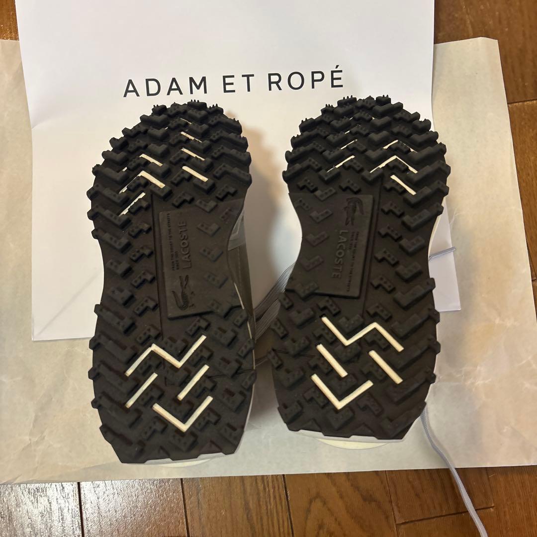 アダムエロペ✖️ラコステ　 シルバースニーカー