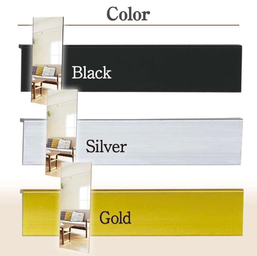 壁掛けミラー 全身 割れない ダンスミラー 軽量 幅100×高さ160cm（白）