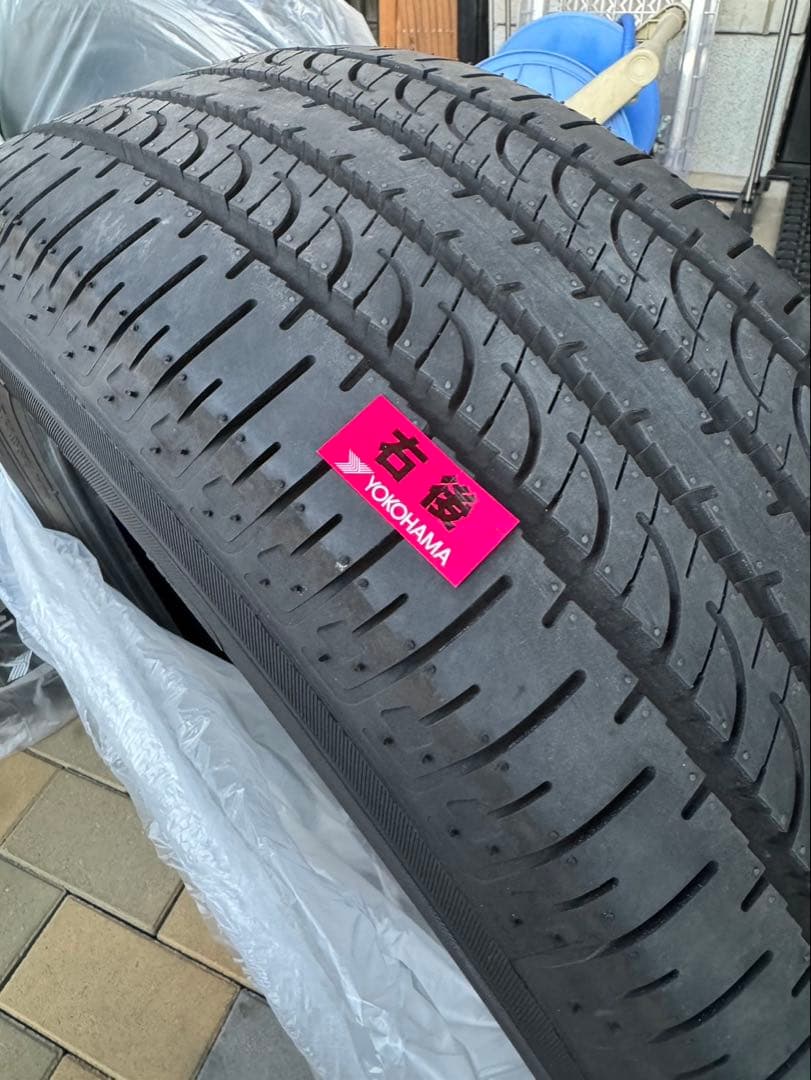 デリカD5 純正タイヤGEOLANDAR 225/55R18 4本セット