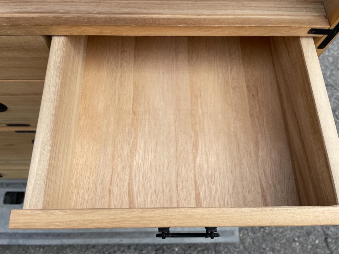 ★ 古家具 高級桐衣装箪笥 H114xW94.5xD44 桐 たんす タンス