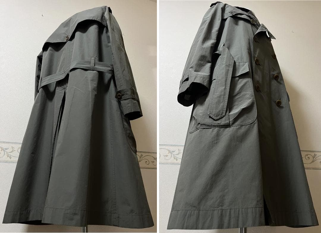 【美品・2016SS】kolor　 トレンチコート【１】