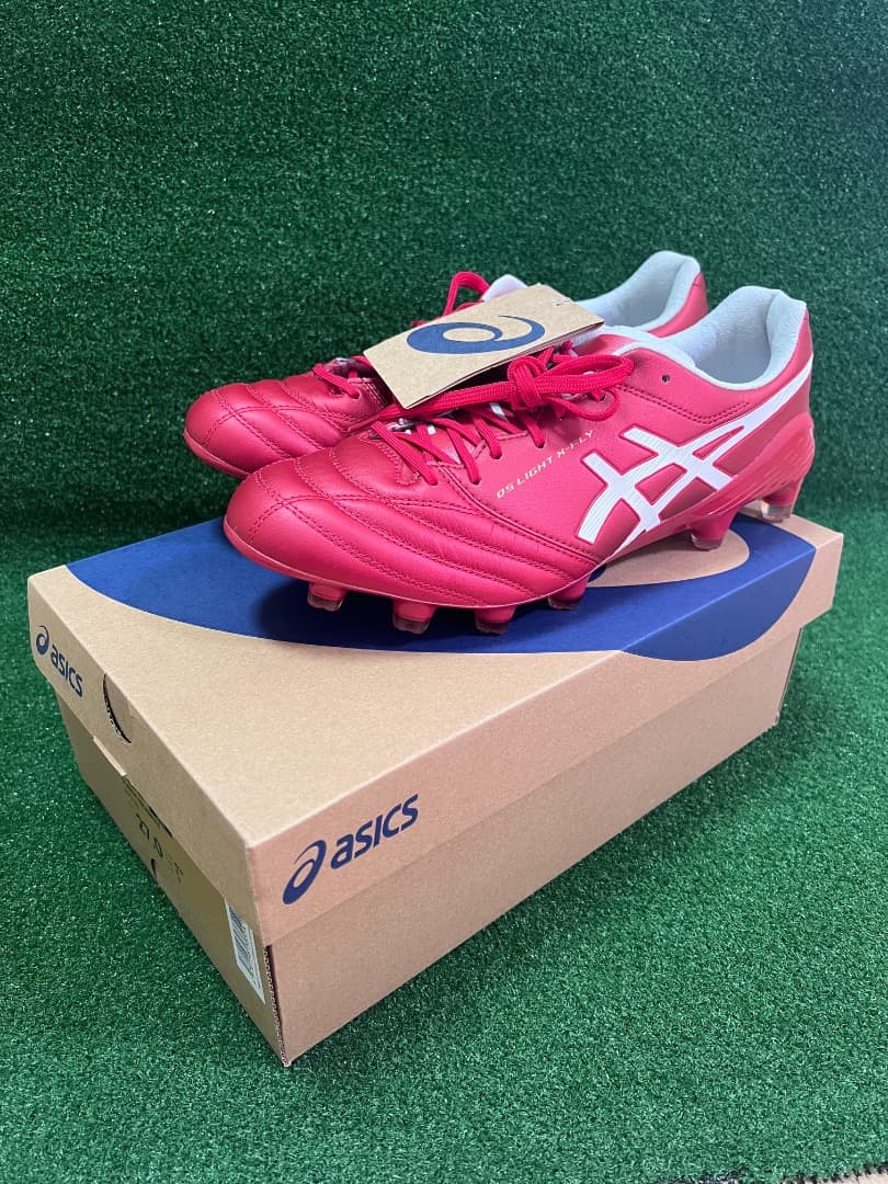 アシックス　DS LIGHT X-FLY5　 クラッシックレッド/ホワイト