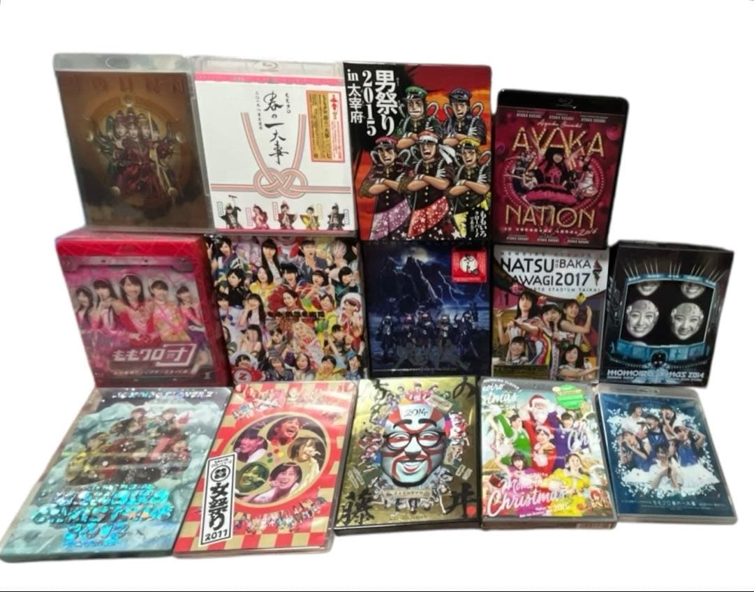 ももいろクローバーZ 　DVD　Blu-ray まとめ売り全14点　未開封品含む