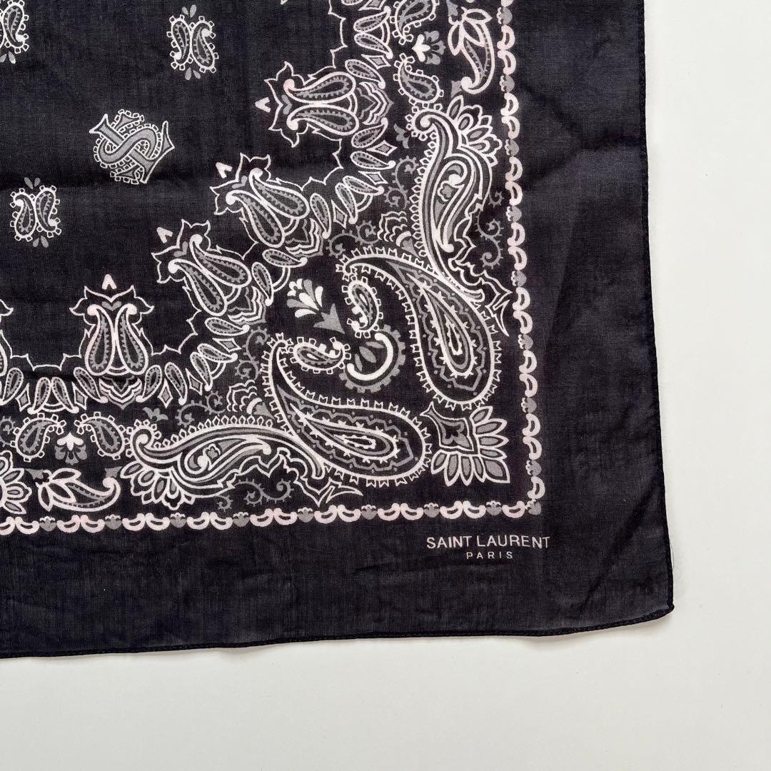 小物 SAINT LAURENT by Hedi Bandanna Scarf