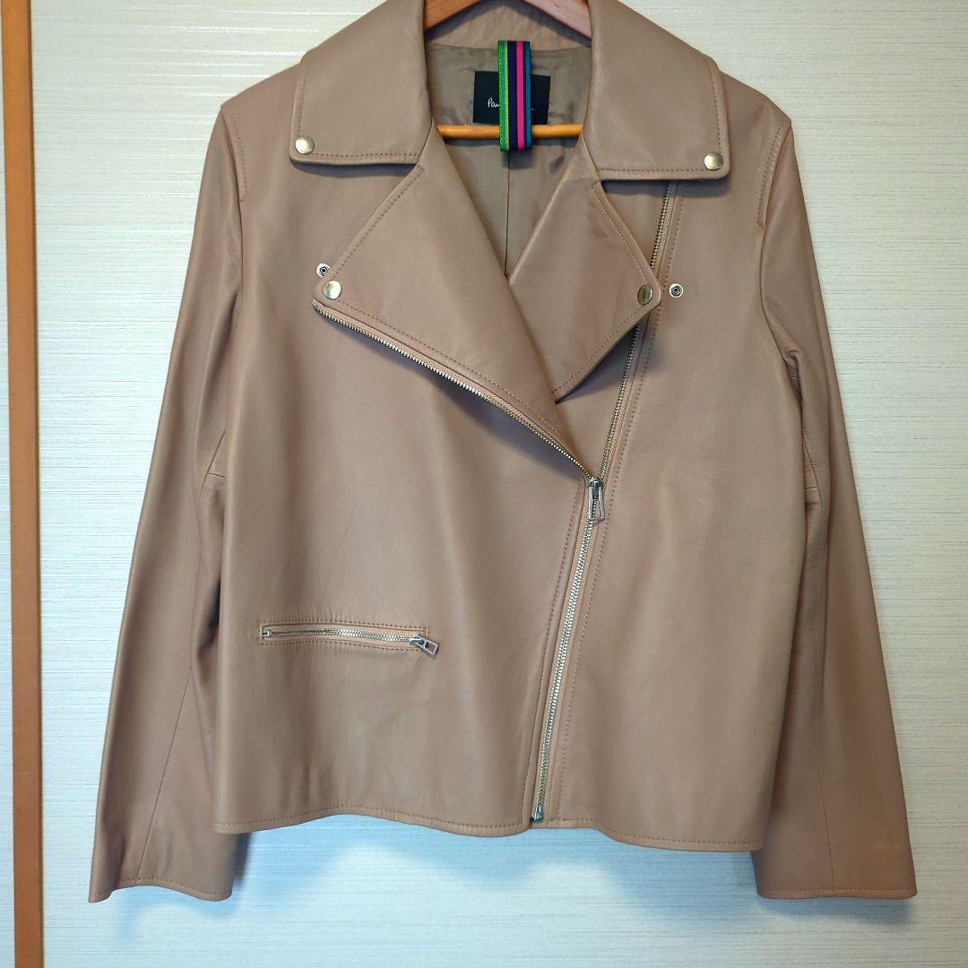 【値下げ】PS Paul Smith レザー ジャケット レディース 44L