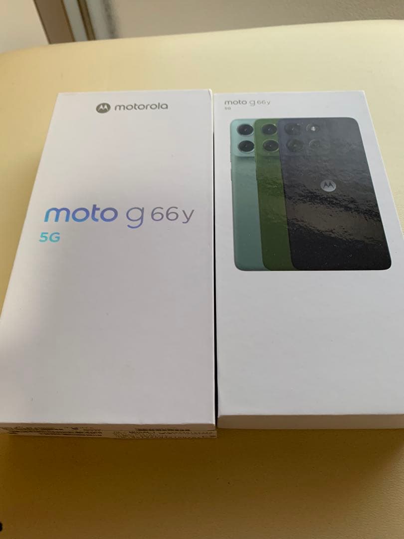 Motorola moto g 66y 5G 本体ネイビー ・新品開封済み未使用