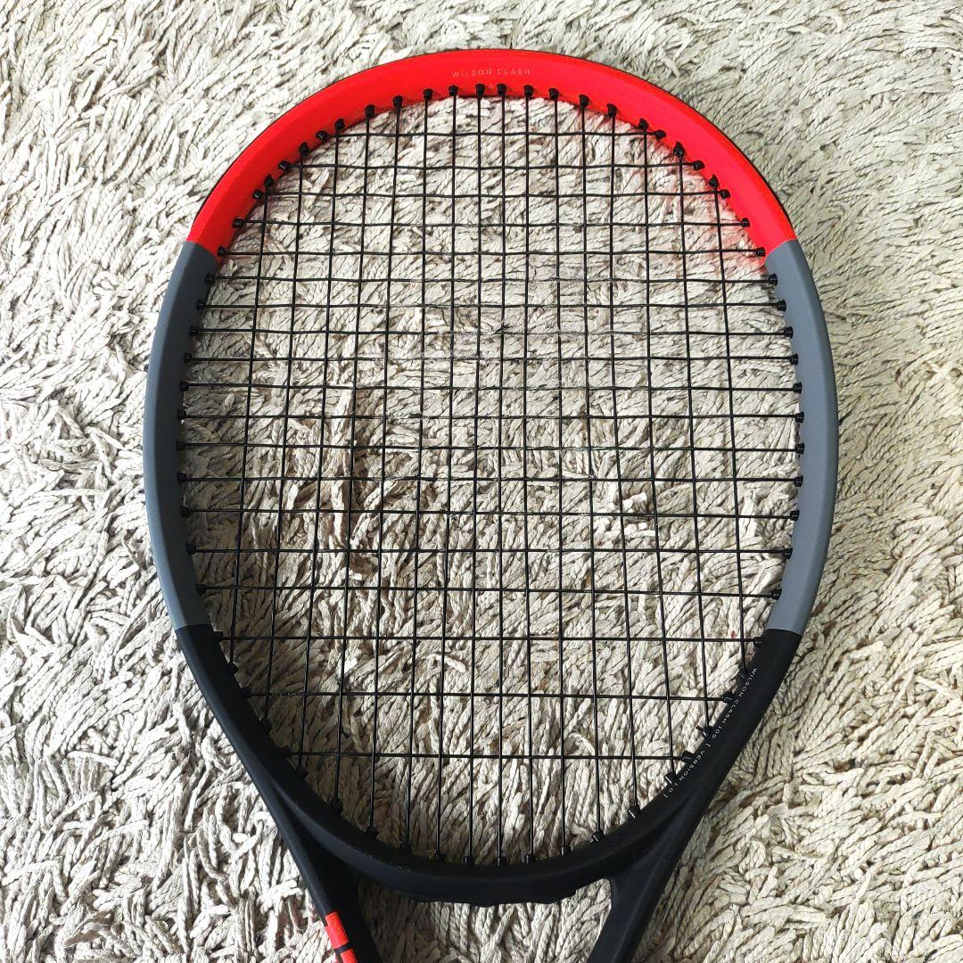 【美品】Wilson clash100 v1.0 クラッシュ　テニスラケット